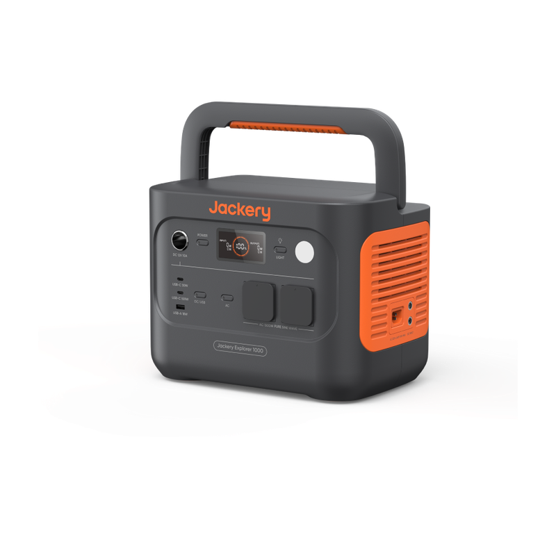Jackery Explorer 1000 v2, oficjalne zdjęcie stacji zasilania do campingu i pracy poza siecią