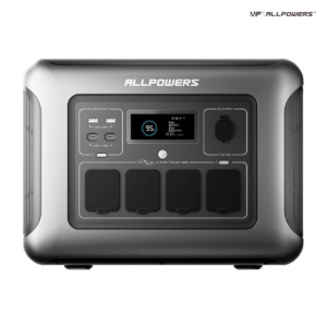 ALLPOWERS R1500 Lite, widok przedni stacji zasilania 1056 Wh