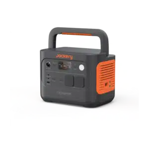 Jackery Explorer 1000 v2, stacja zasilania z wtyczkami EU, widok przedni i boczny