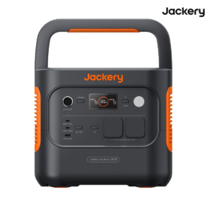 Jackery Explorer 2000 v2, widok przedni stacji zasilania około 2 kWh